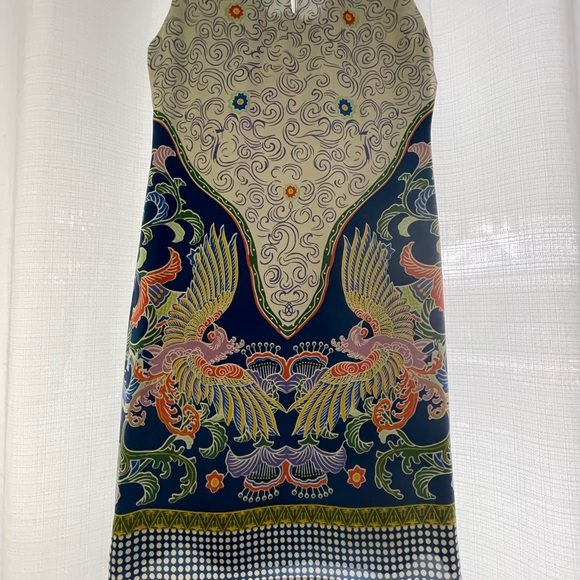 Anthropologie Silk Boho Dress - Picture 11 of 13